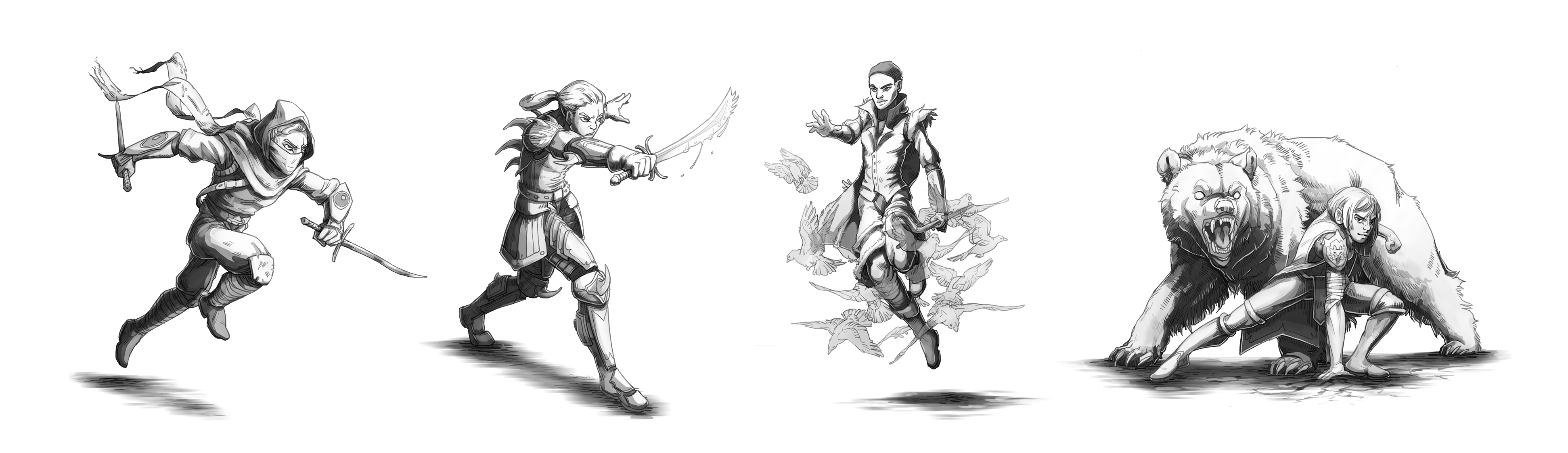 Guild Chronicles character class design
